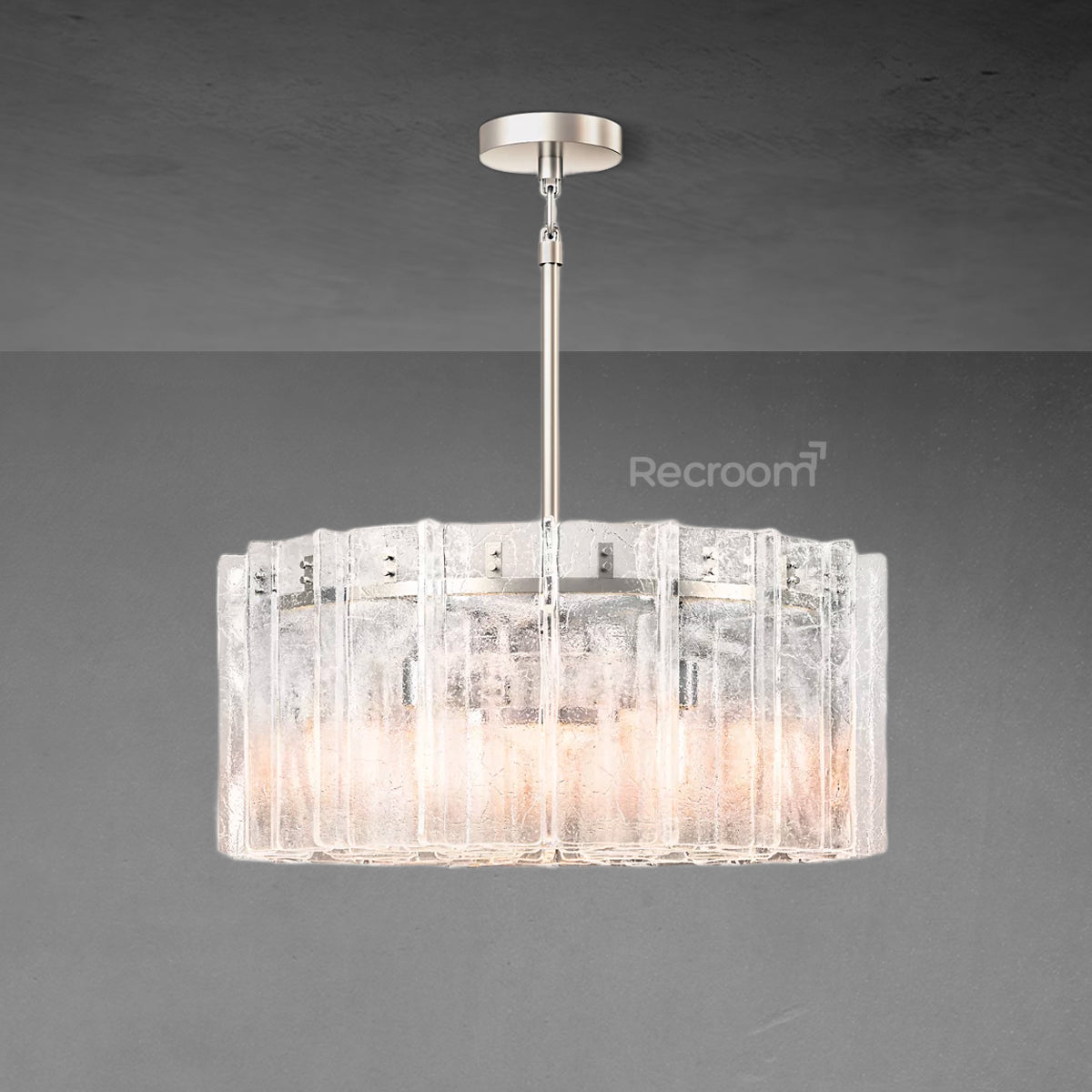 Latticy Round Chandelier 37"
