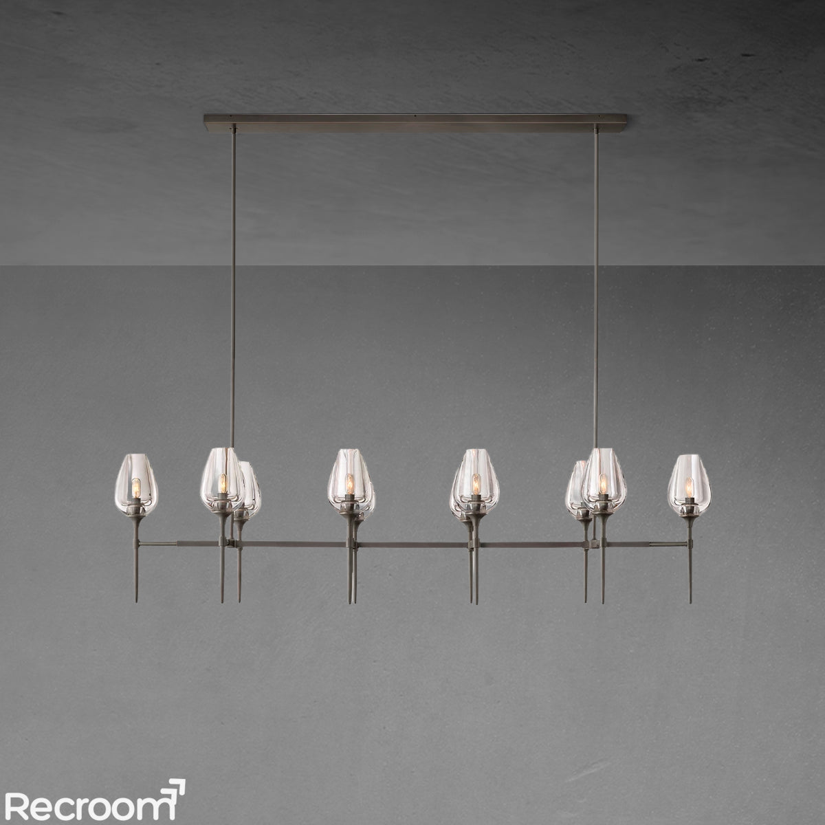 Tuilp Linear Chandelier 65"