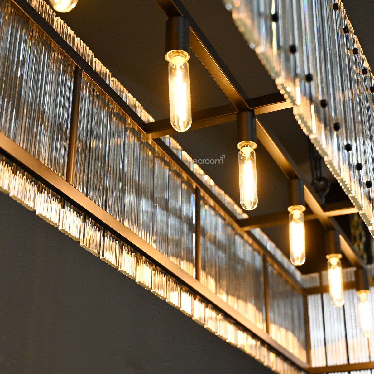 San Marcon Rectanglar Chandelier 72"