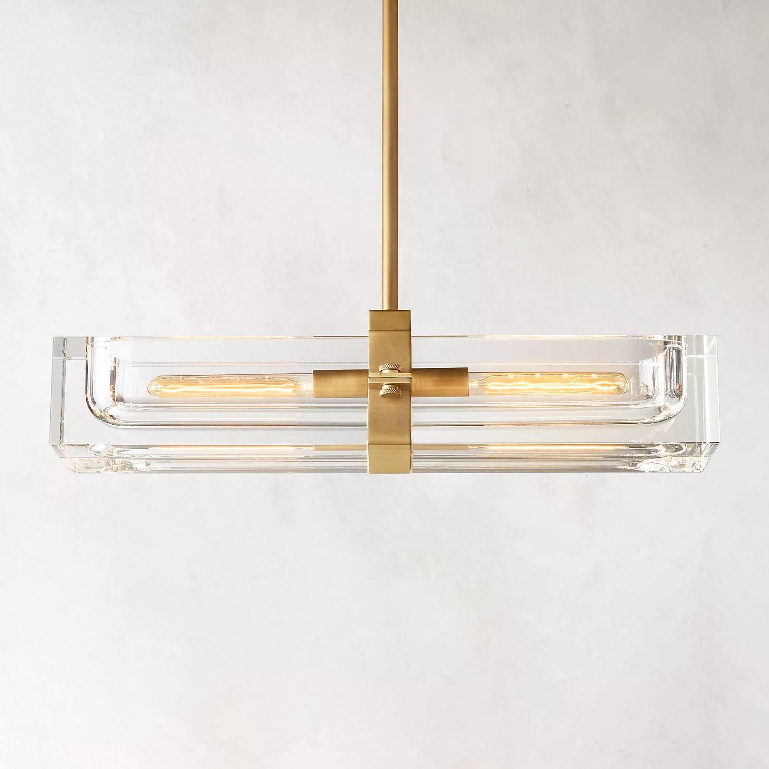Savine Linear Chandelier 24" 2-Lights