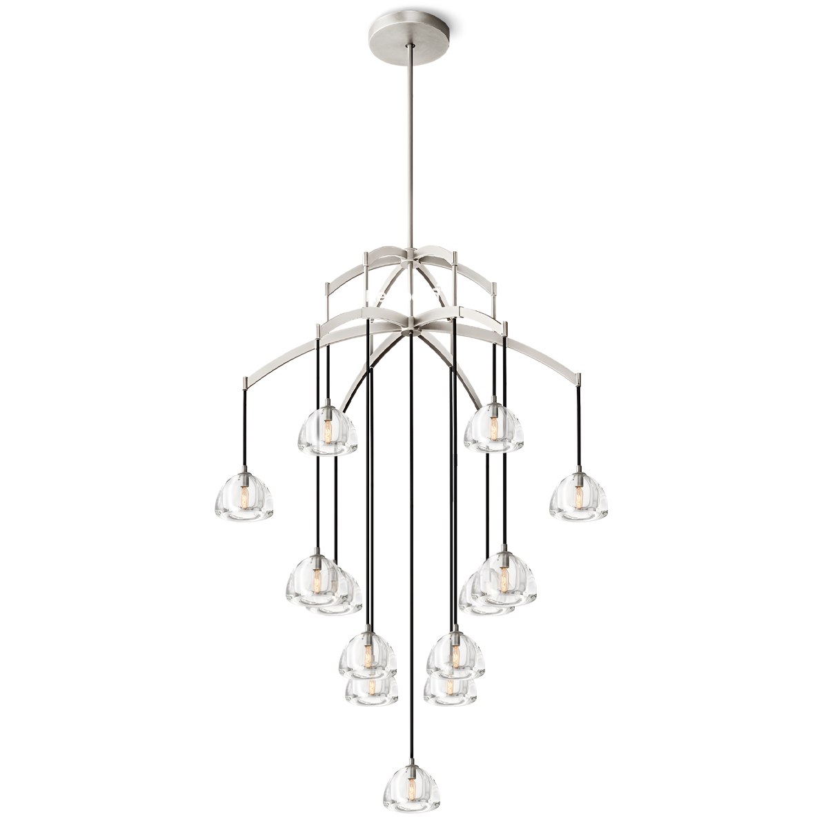 Hemisphero Round Chandelier 48"