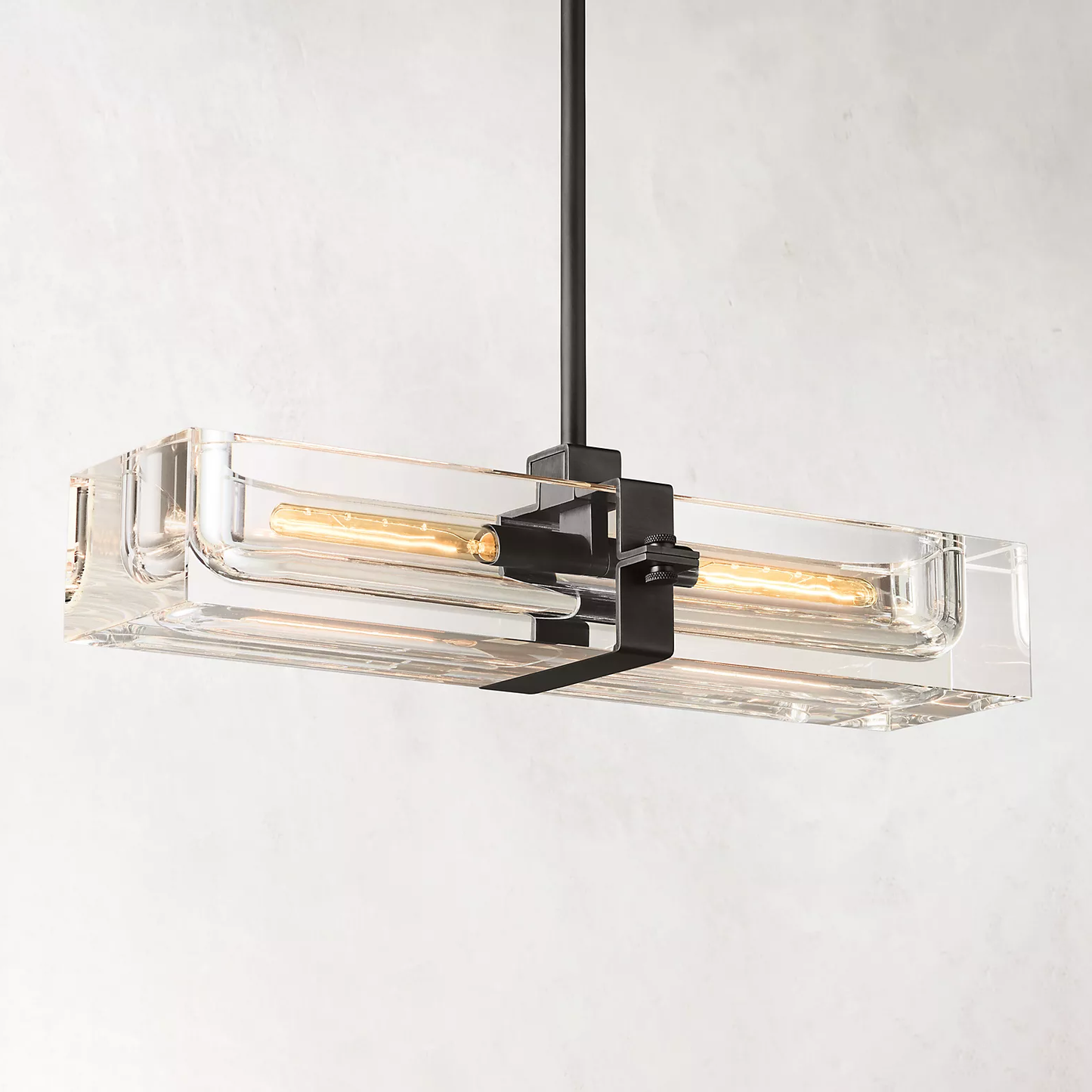 Savine Linear Chandelier 24" 2-Lights