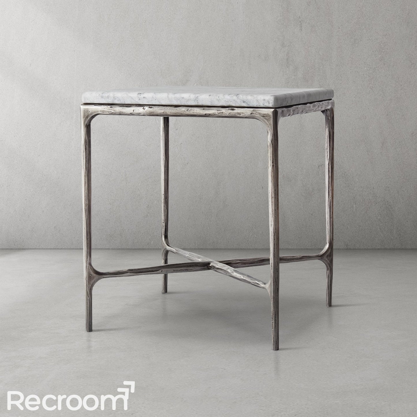 Thaddeo Square Side Table 18" 22"