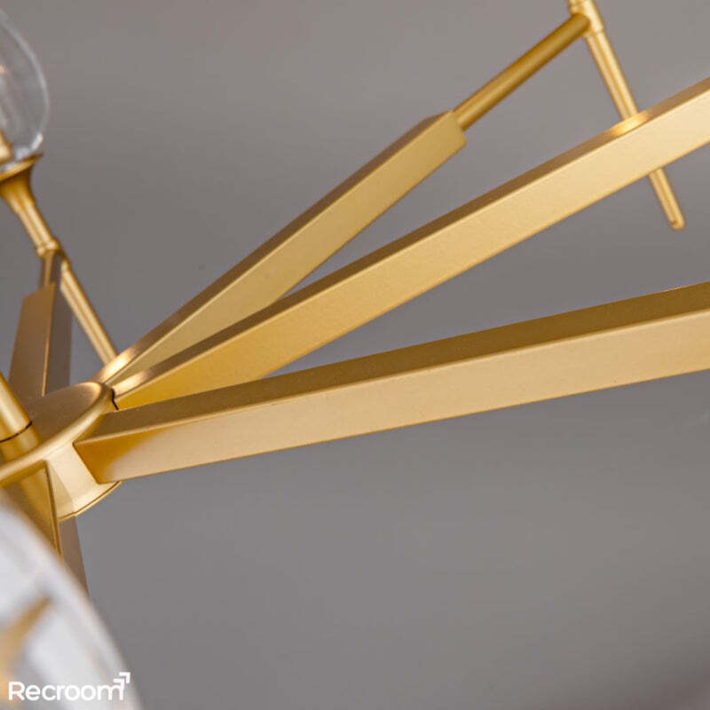 Tuilp Round Chandelier 42"