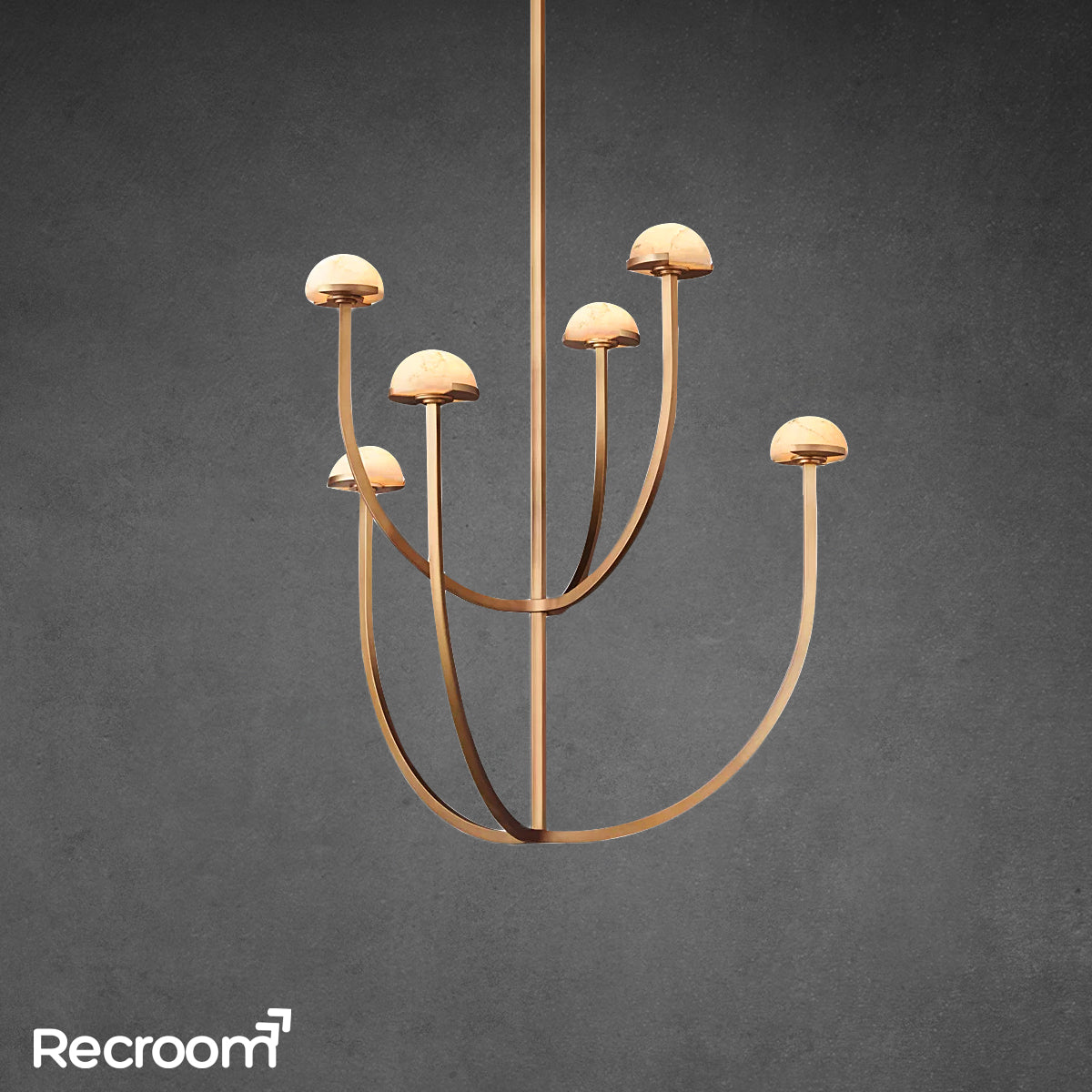 Pedra Round Chandelier 32"