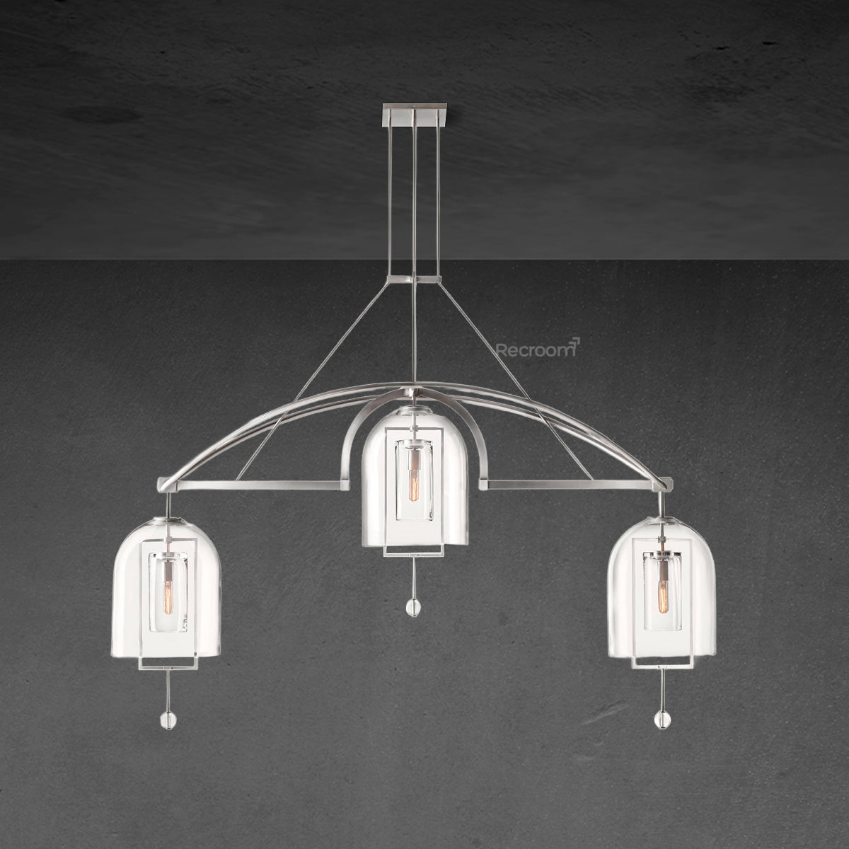 Fulcram Grand Linear Chandelier 61“ 73” 85“