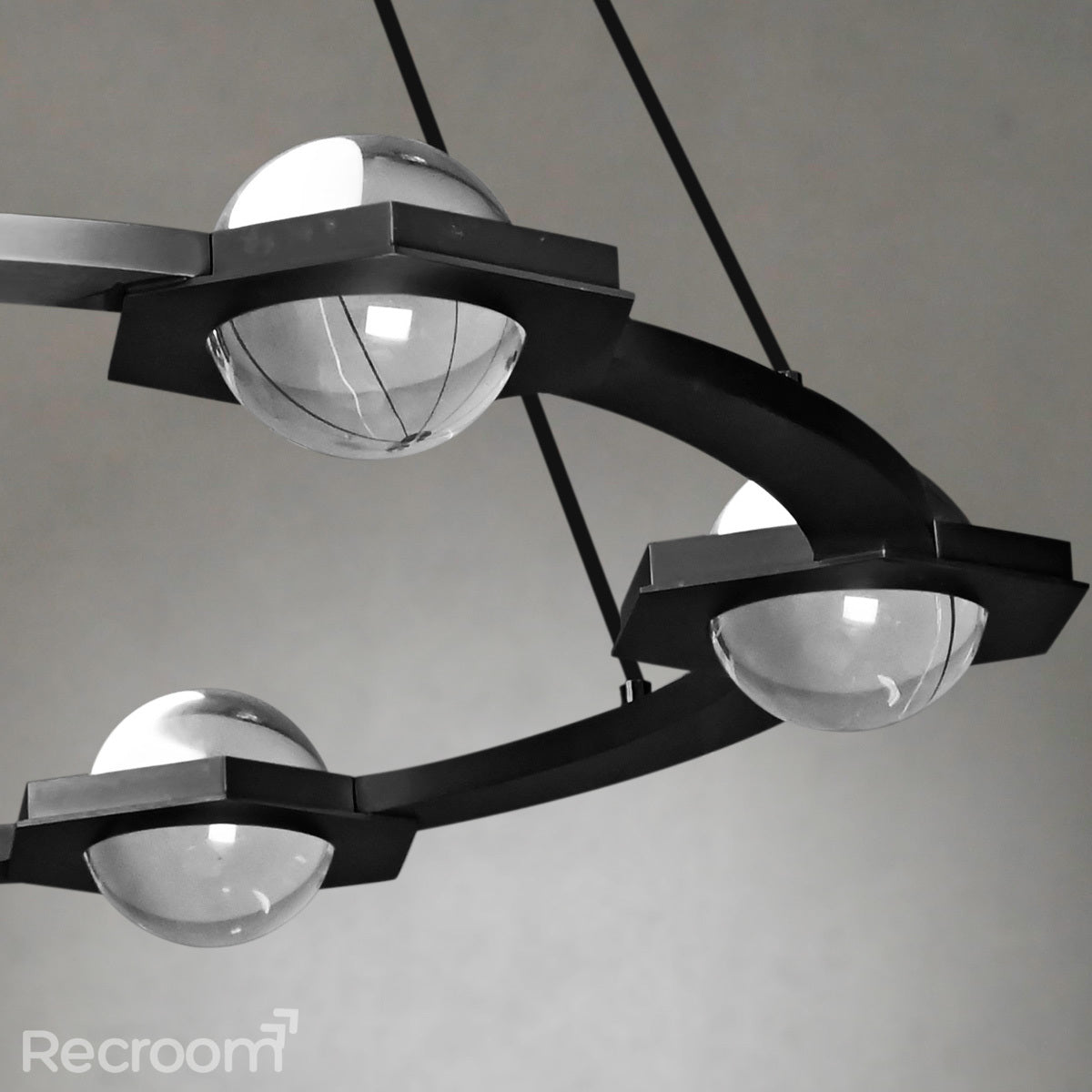 Eclitant Two-Tier Round Chandelier 48"