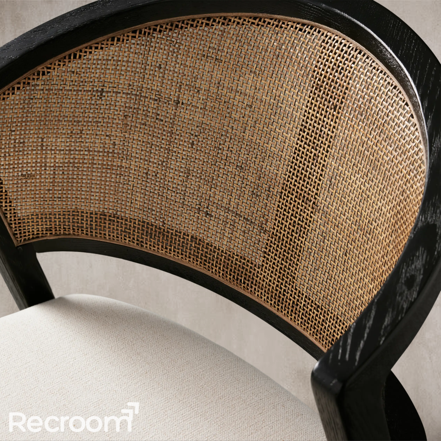 Artmee Dining Side Chair in Black Drifted