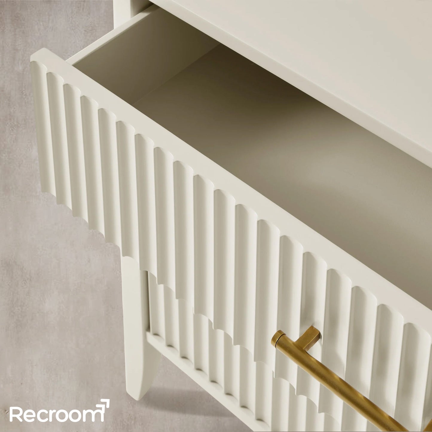 Louisa 3-Drawer Nightstand