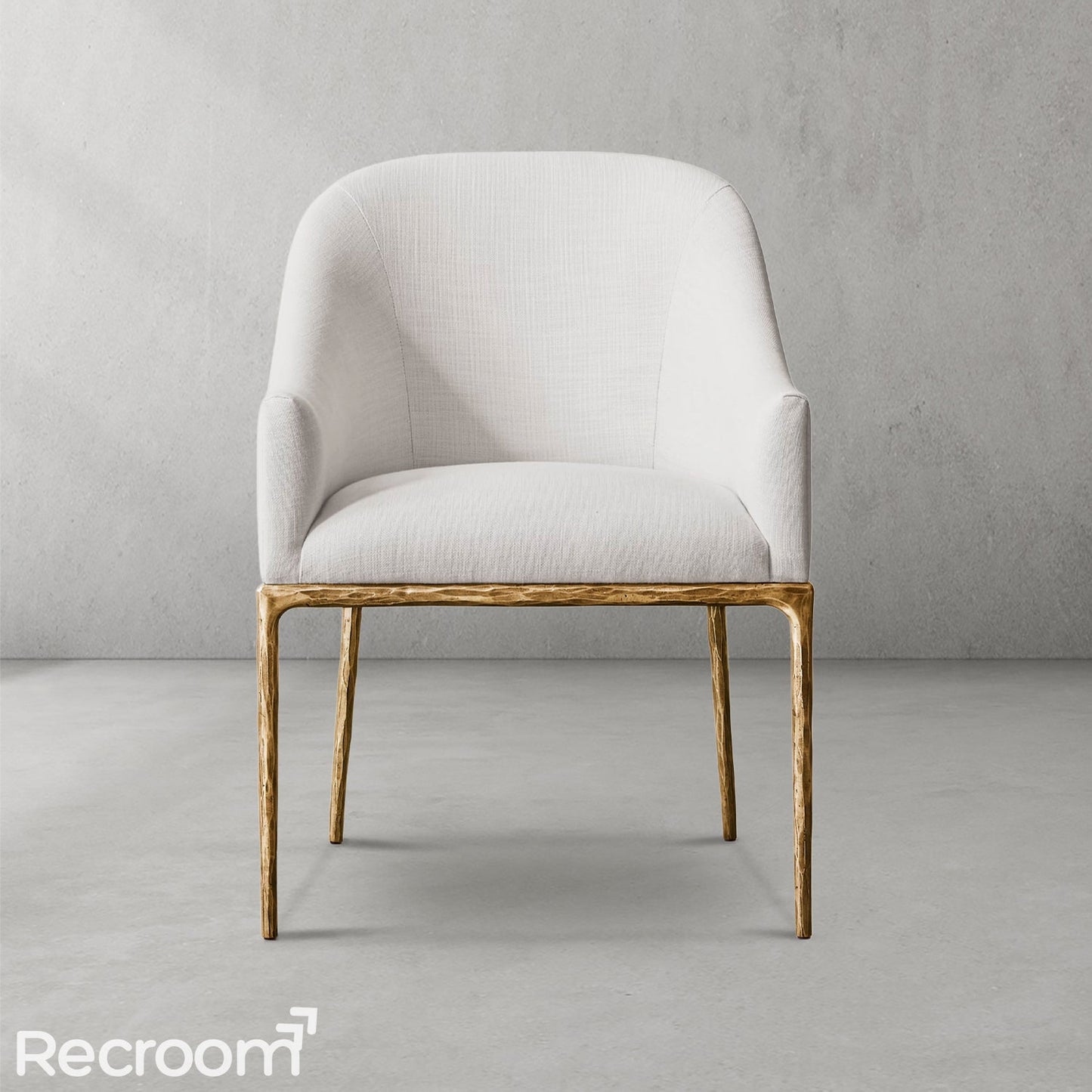 Thaddeo Slope Fabric Dining Armchair