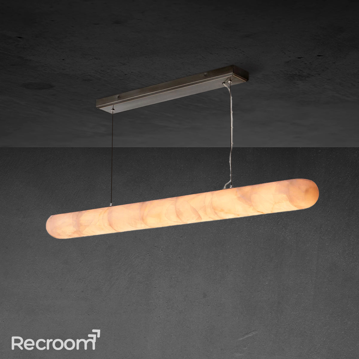 Rivager Lisse Linear Chandelier 60"