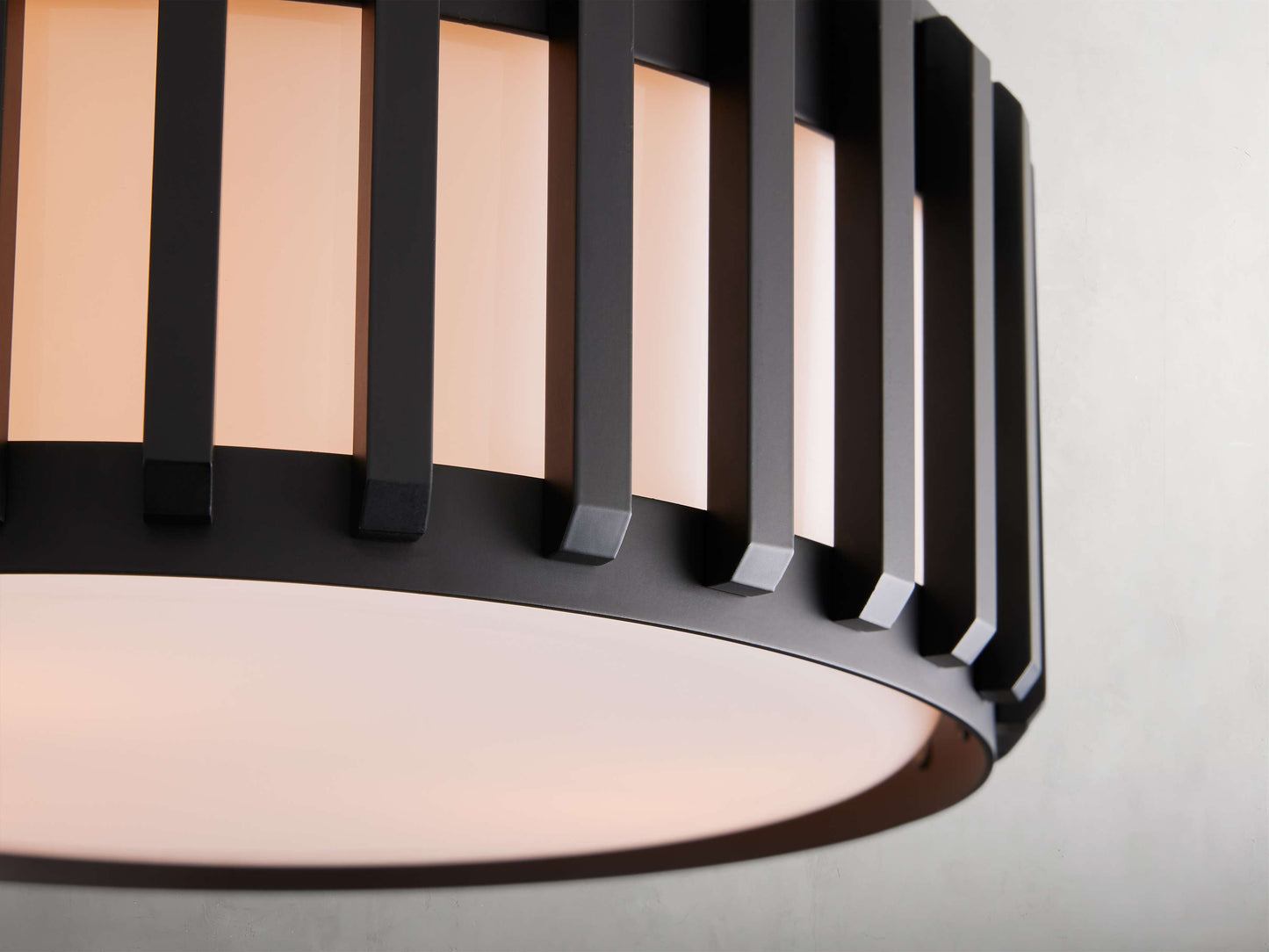 Gabbia Outdoor Flush Mount