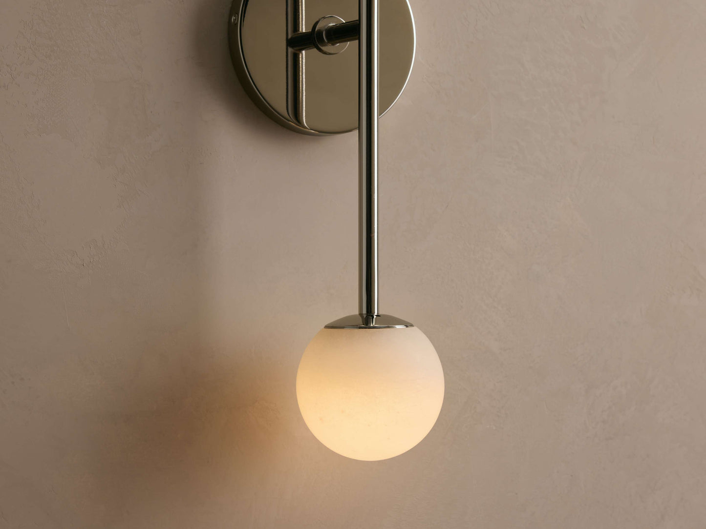 Girouette Alabaster Double Sconce