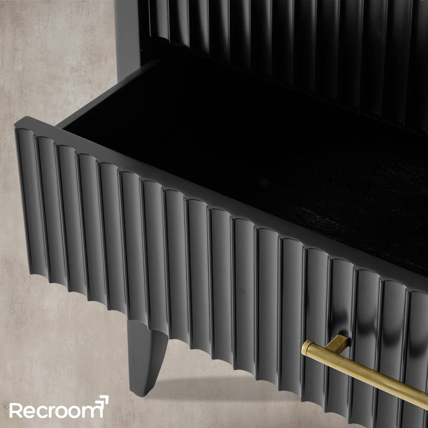 Louisa 3-Drawer Nightstand