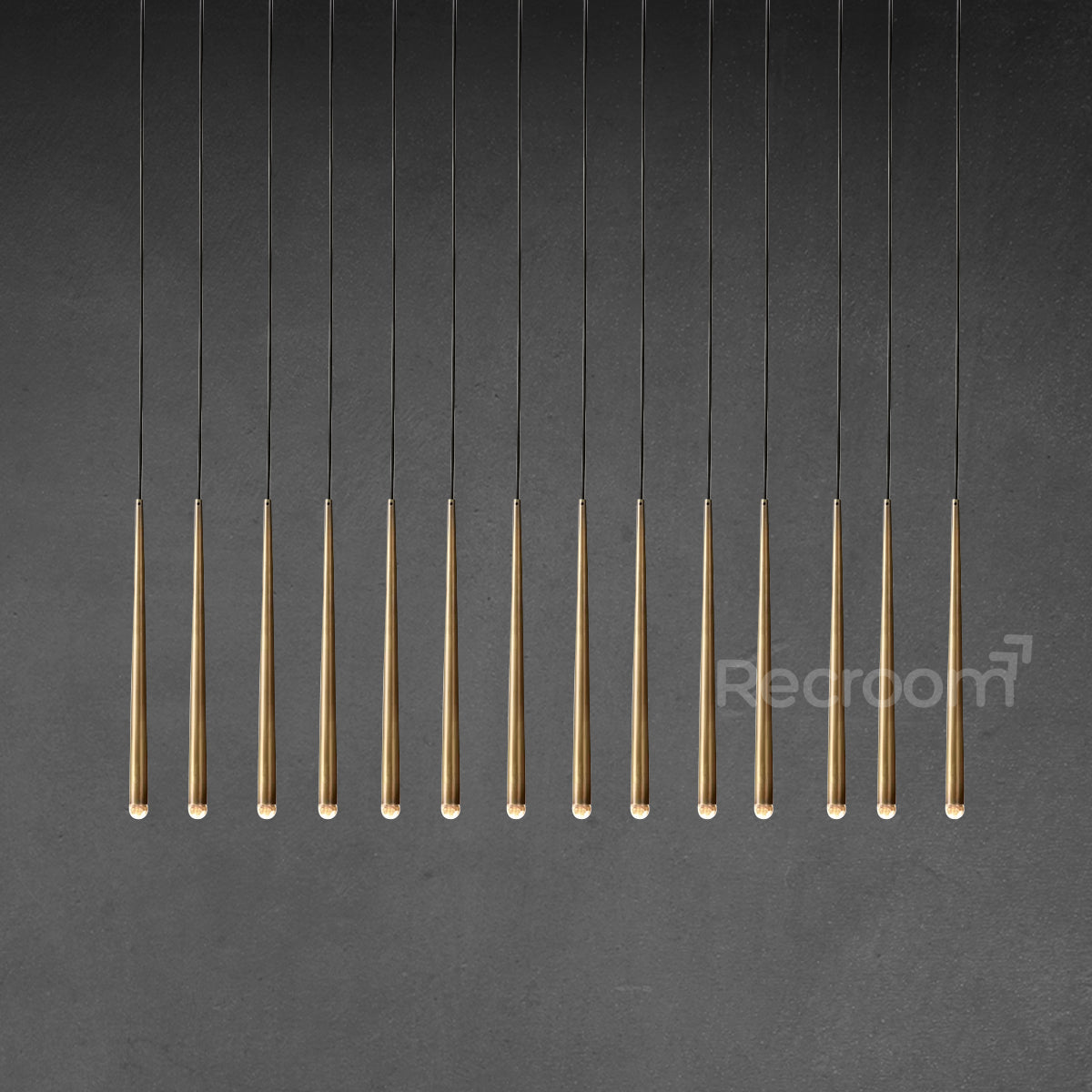 Aquitaines Linear Chandelier 72"