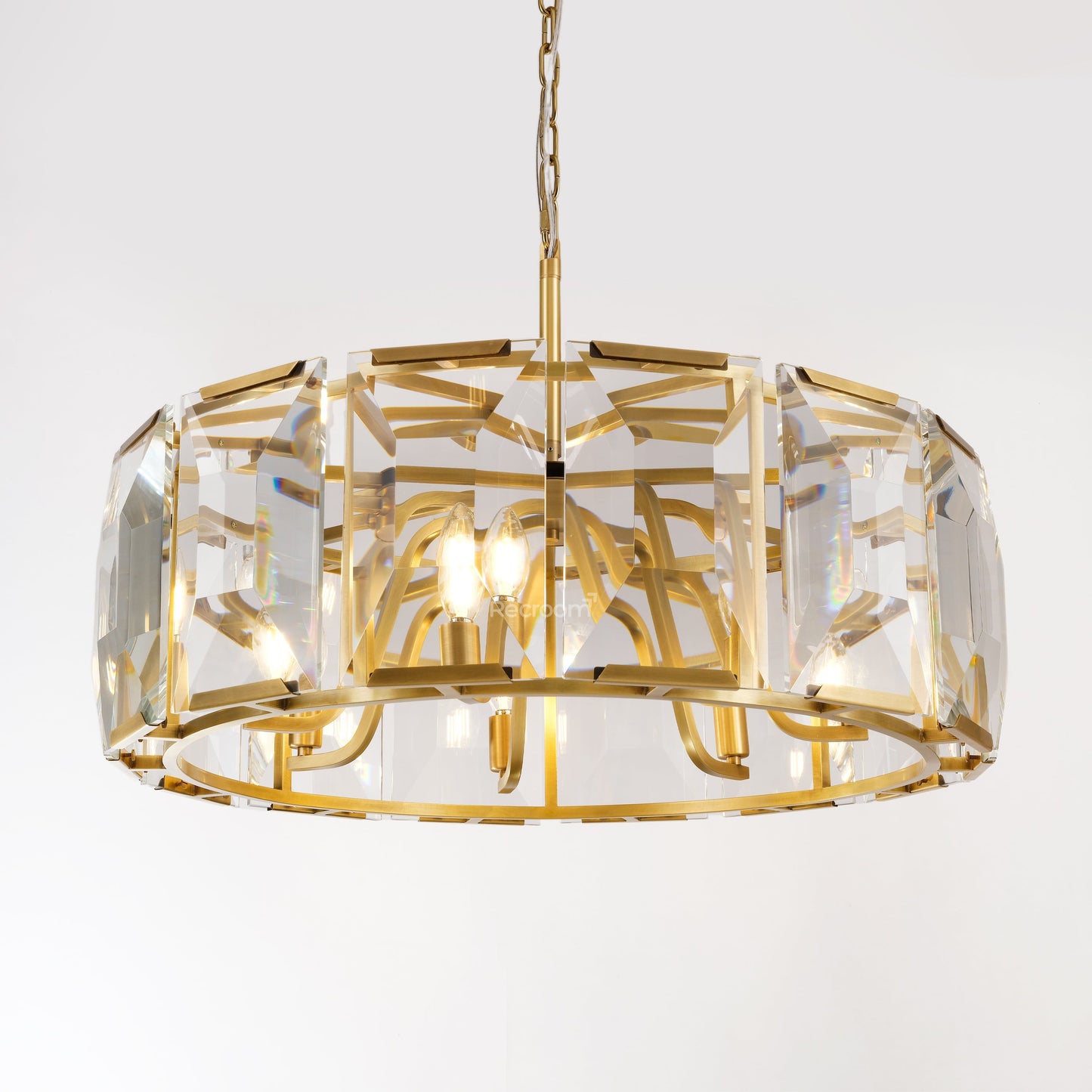 Harllow Multicurve Crystal Round Chandelier 19“ 31” 43“ 60”