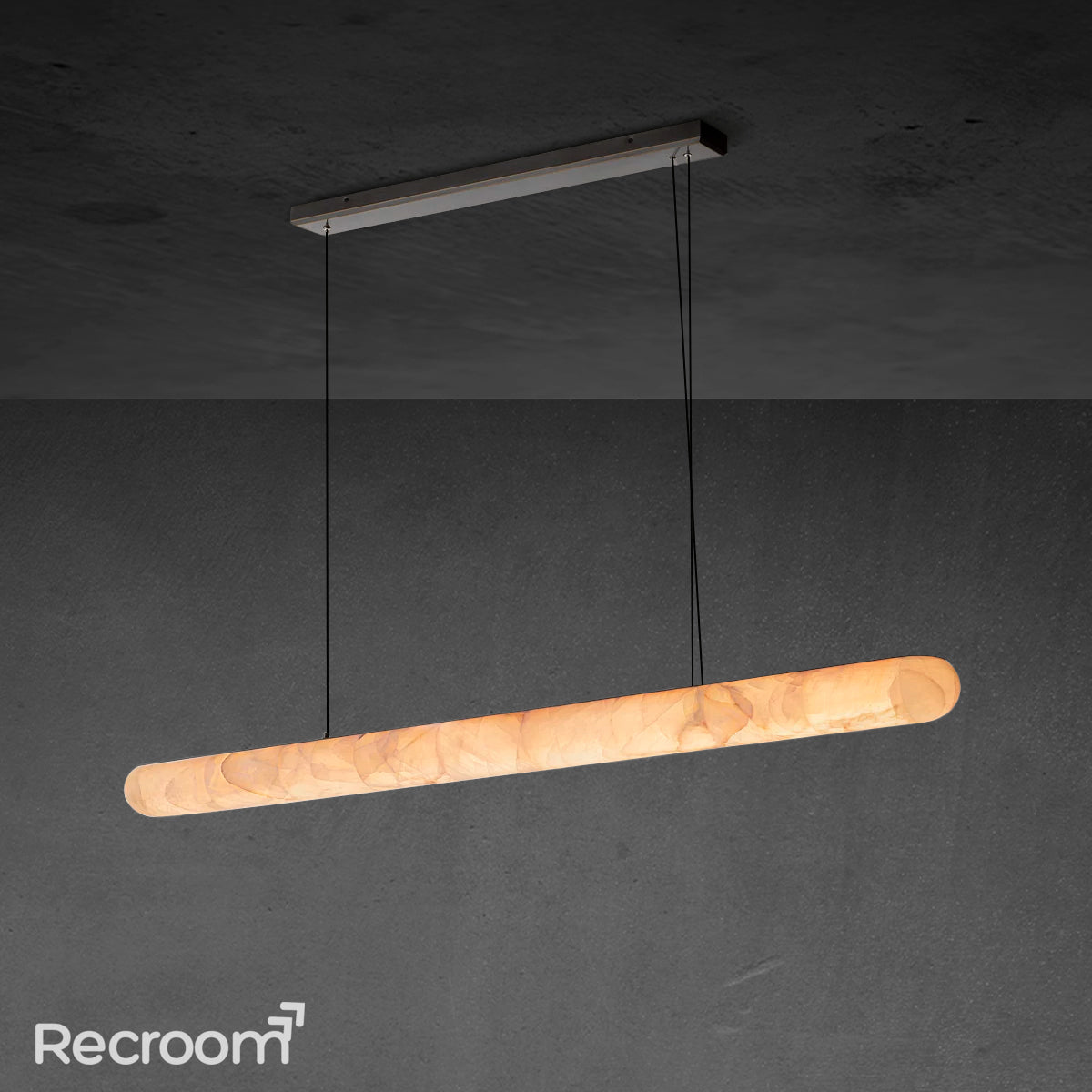 Rivager Lisse Linear Chandelier 80"