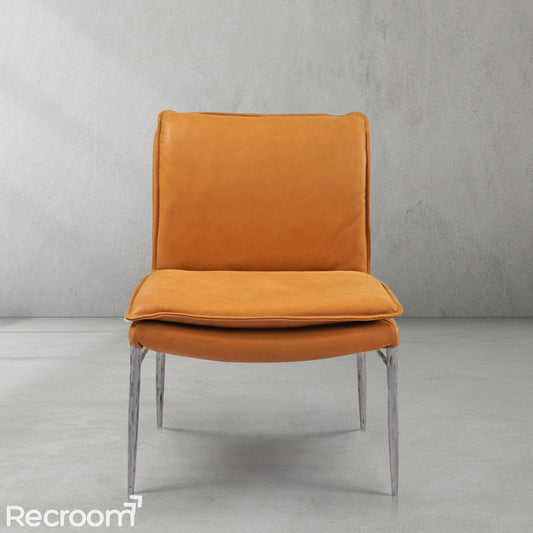 Thaddeo Vintage Leather Dining Chair