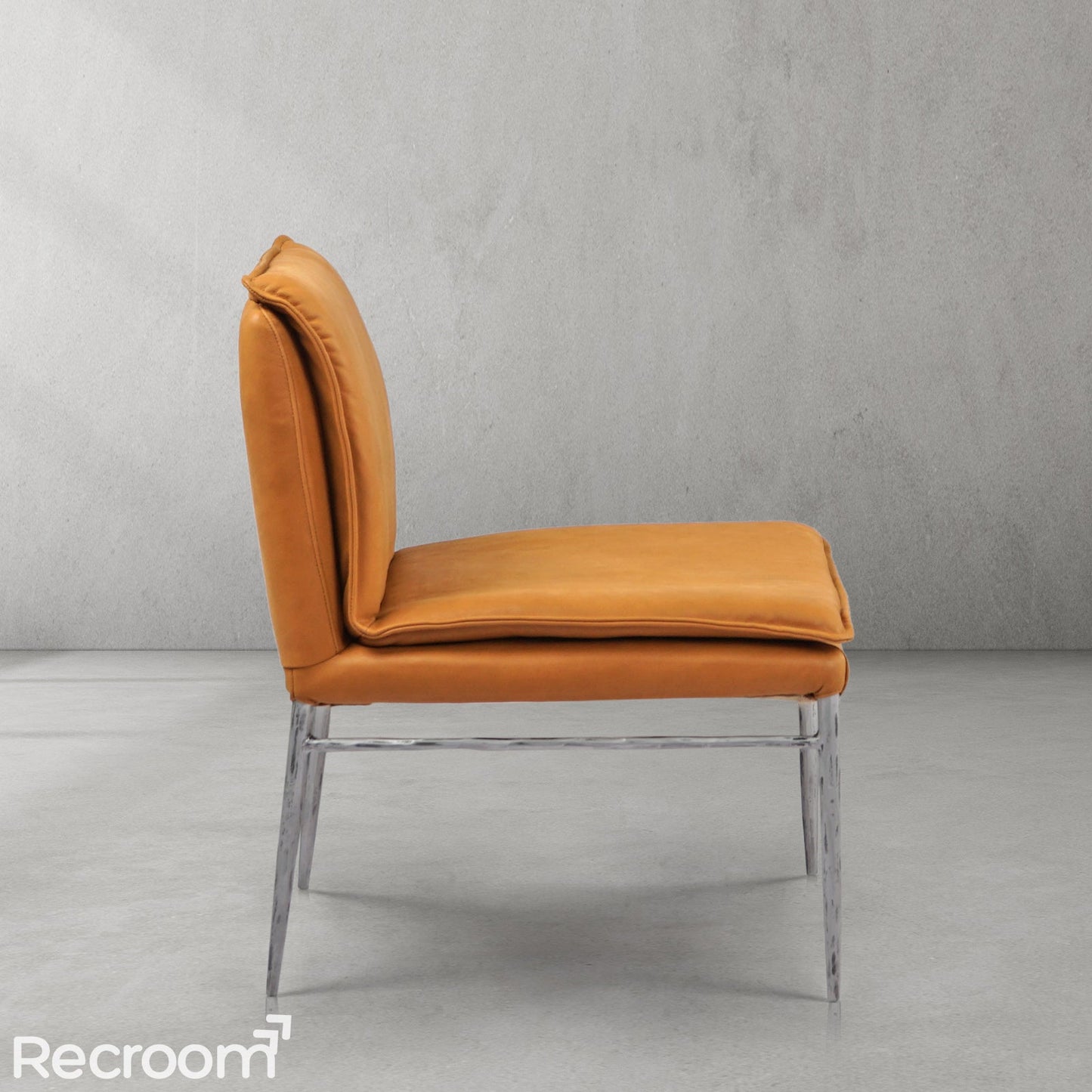 Thaddeo Vintage Leather Dining Chair