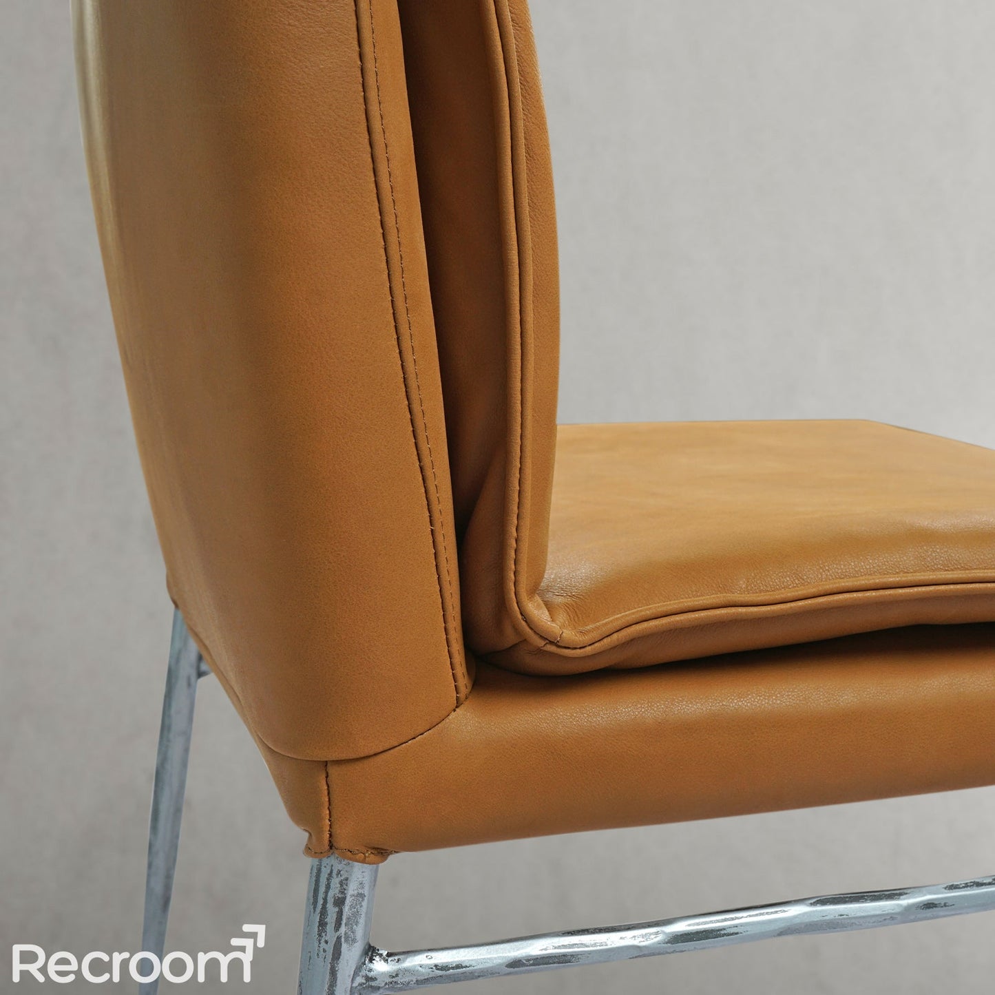 Thaddeo Vintage Leather Dining Chair