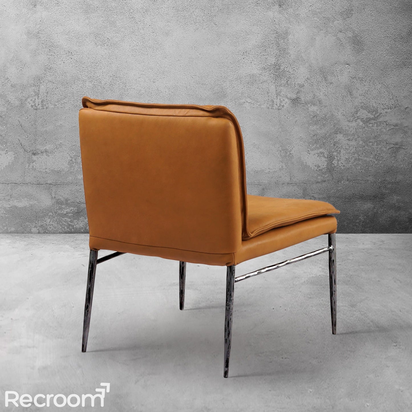 Thaddeo Vintage Leather Dining Chair