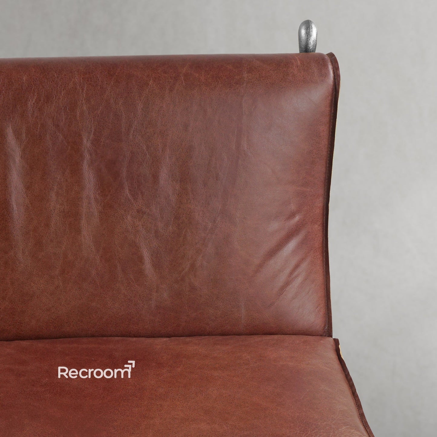 Thaddeo Vintage Leather Lounge Chair