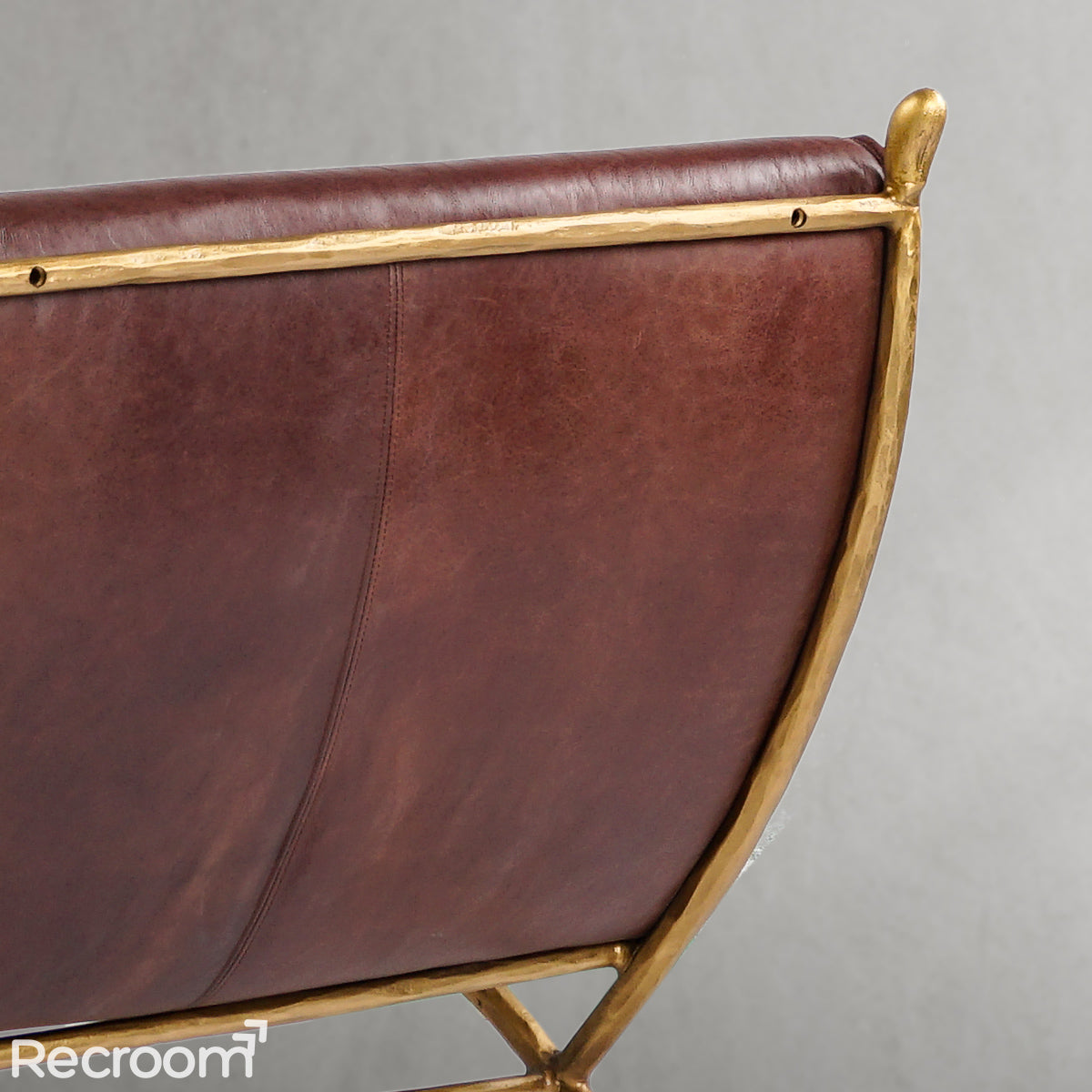 Thaddeo Vintage Leather Lounge Chair