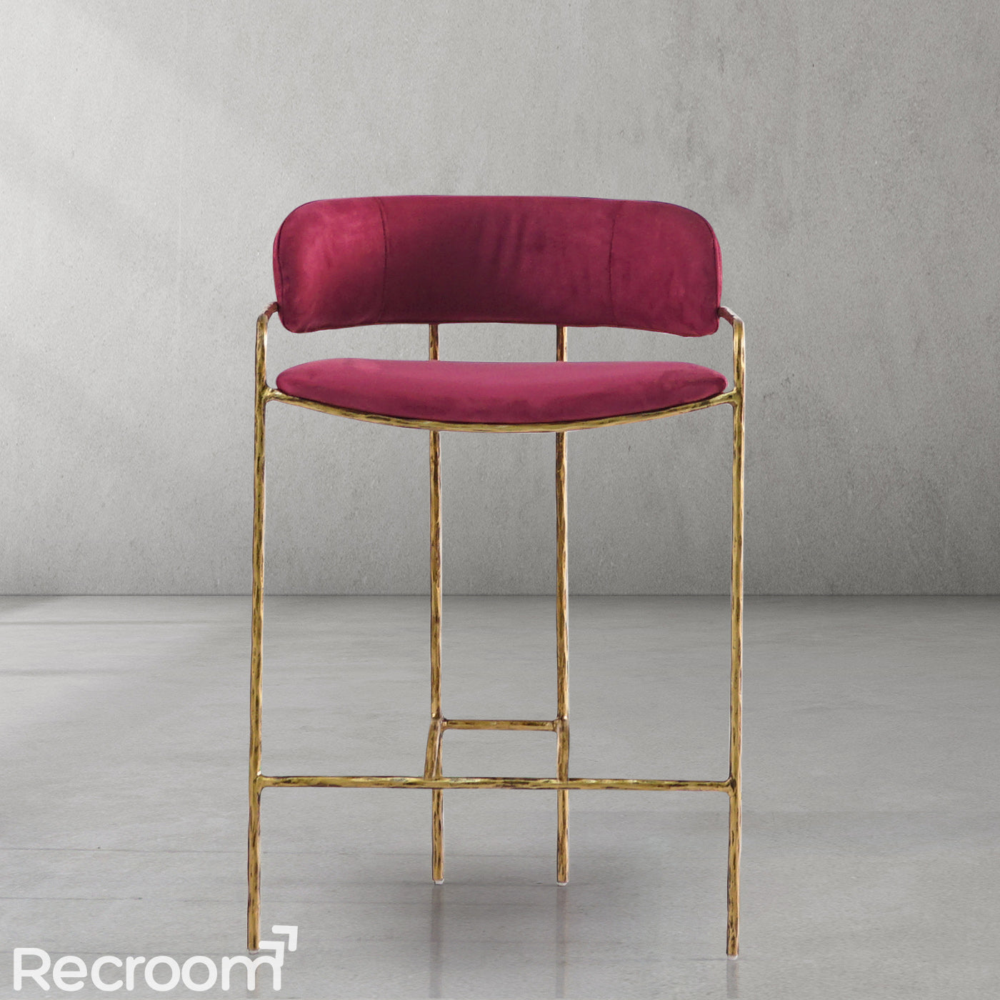 Thaddeo Vintage Armrest Bar Chair