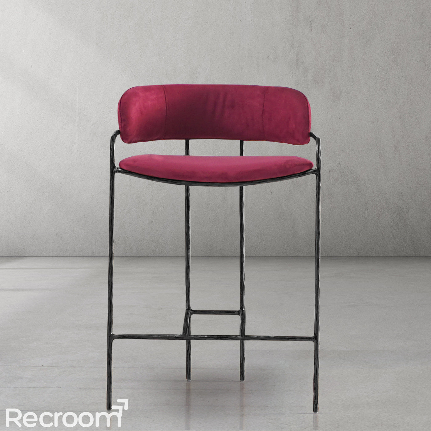 Thaddeo Vintage Armrest Bar Chair