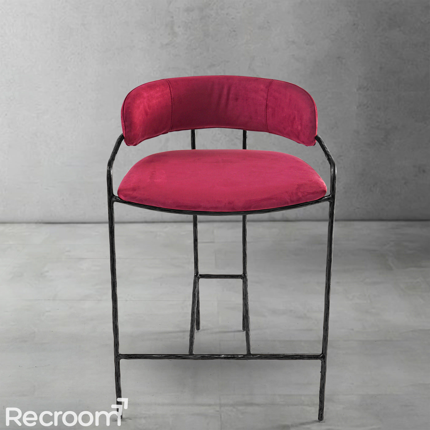 Thaddeo Vintage Armrest Bar Chair