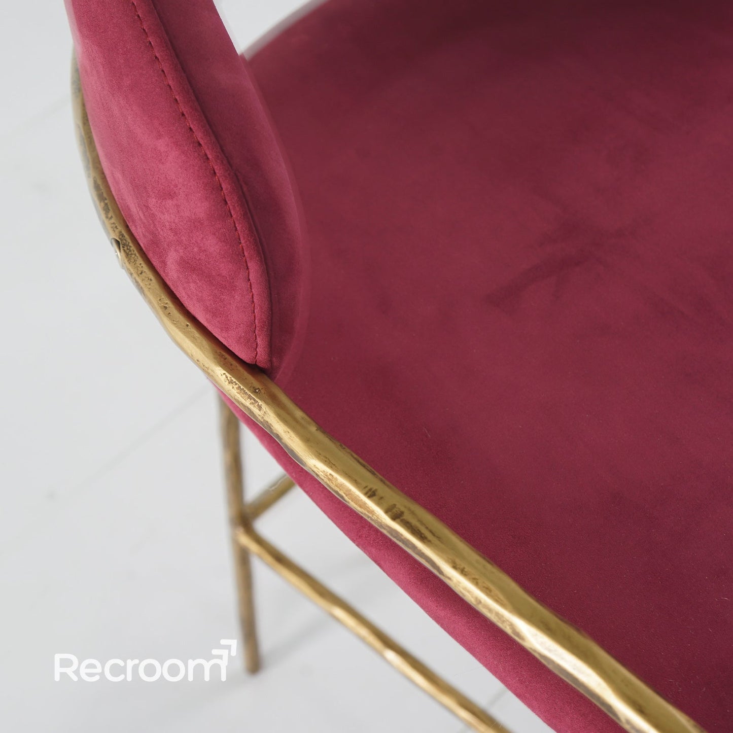 Thaddeo Vintage Armrest Bar Chair