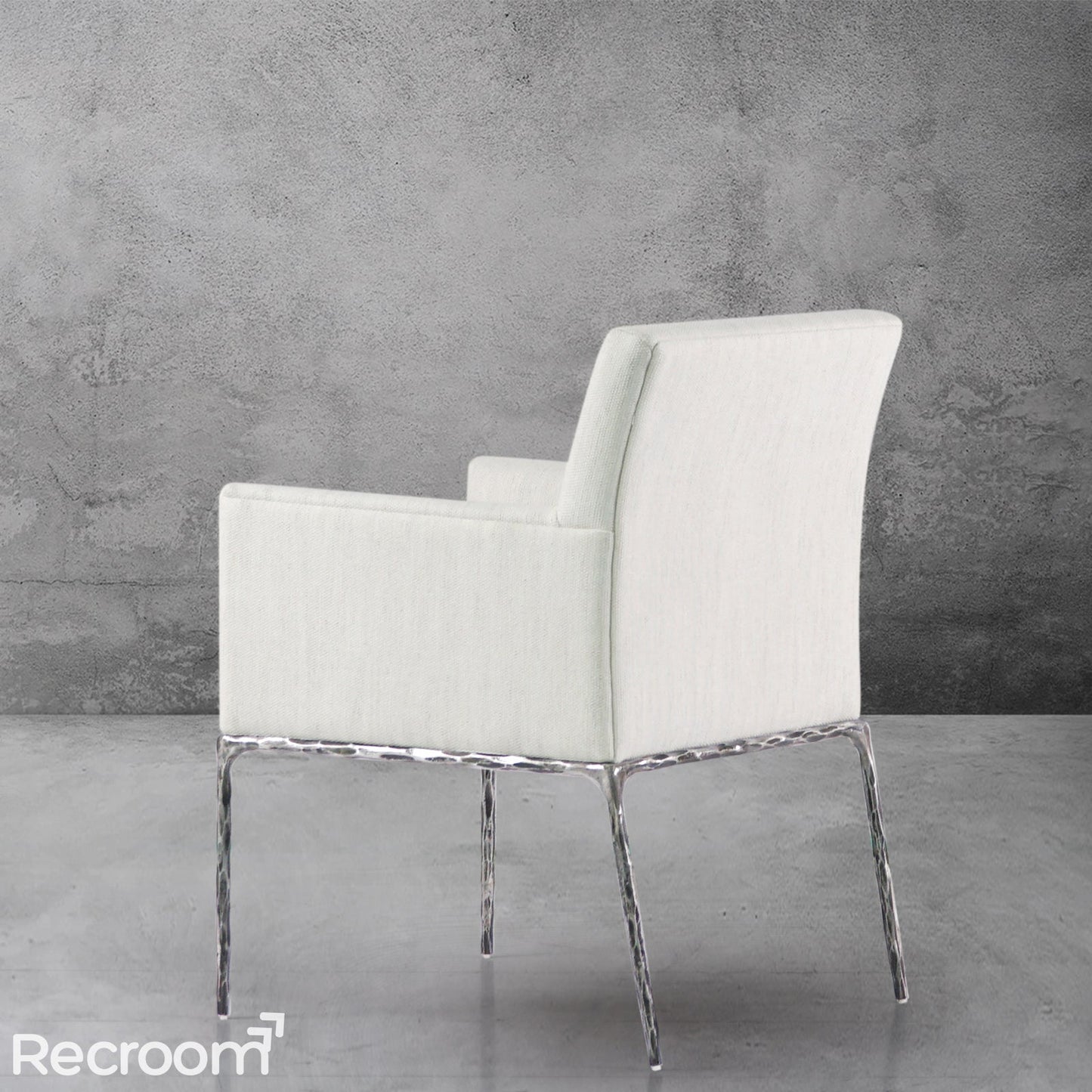 Thaddeo Track Fabric Lounge Armchair