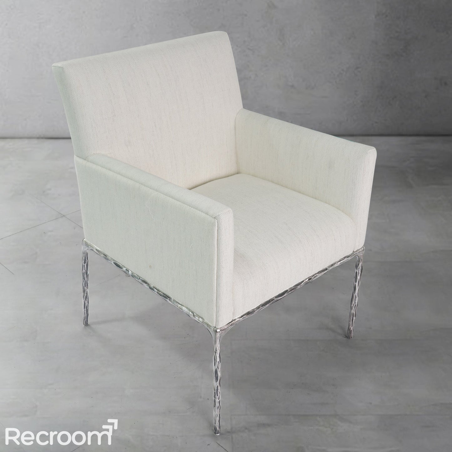 Thaddeo Track Fabric Lounge Armchair