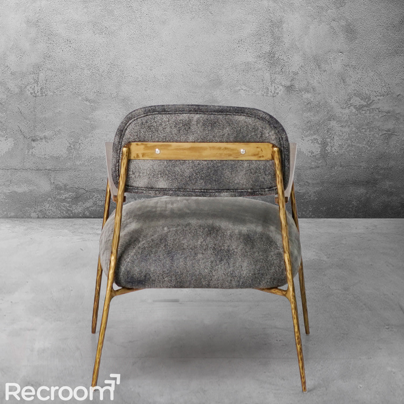 Thaddeo White Pure Wood Handrail Chair