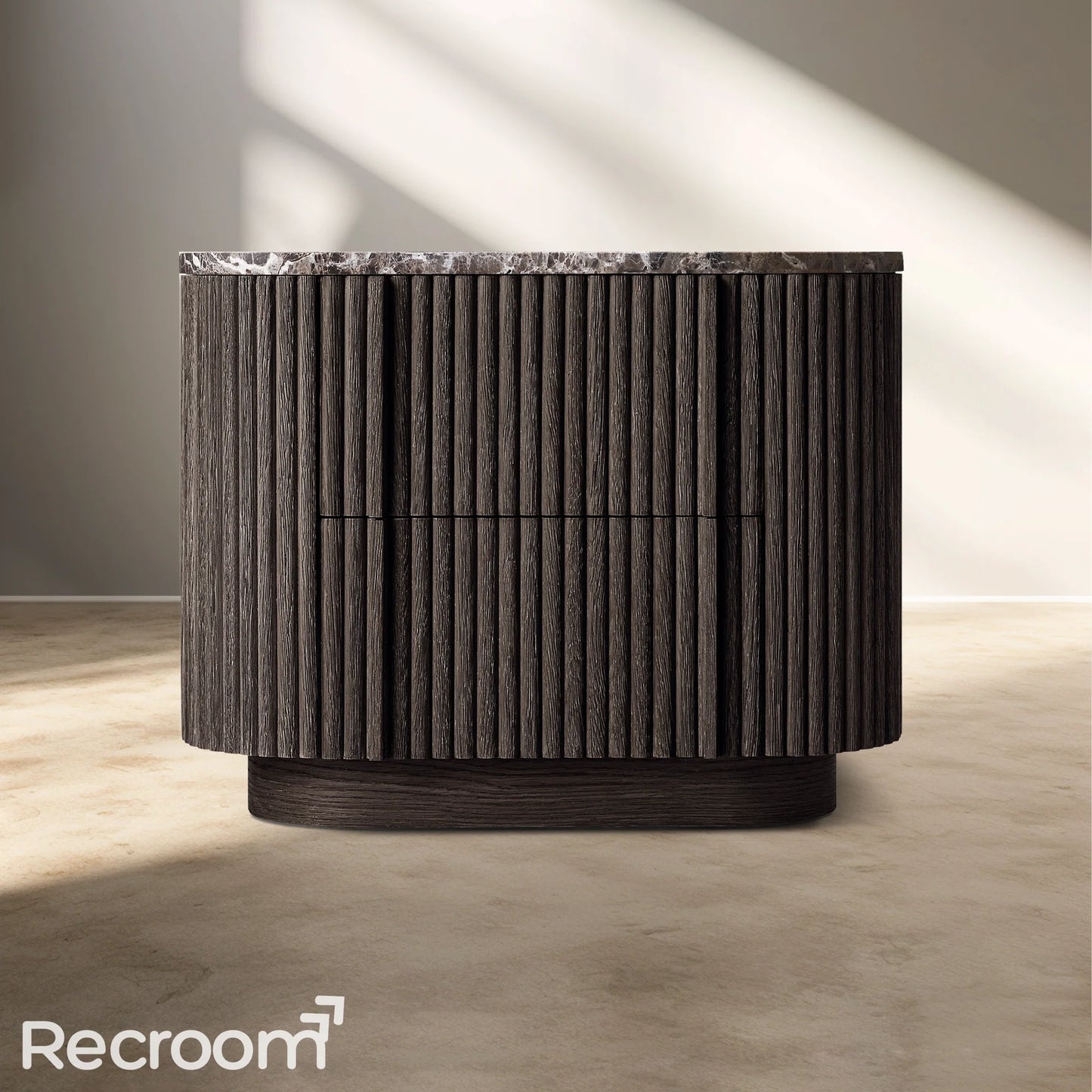 Muelholland Emperador Closed Nightstand