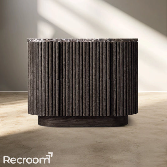 Muelholland Emperador Closed Nightstand