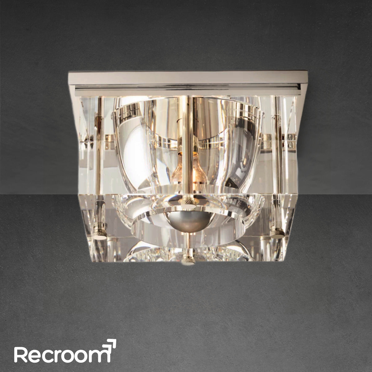 Saviler Square Flushmount 10" 12" 14"