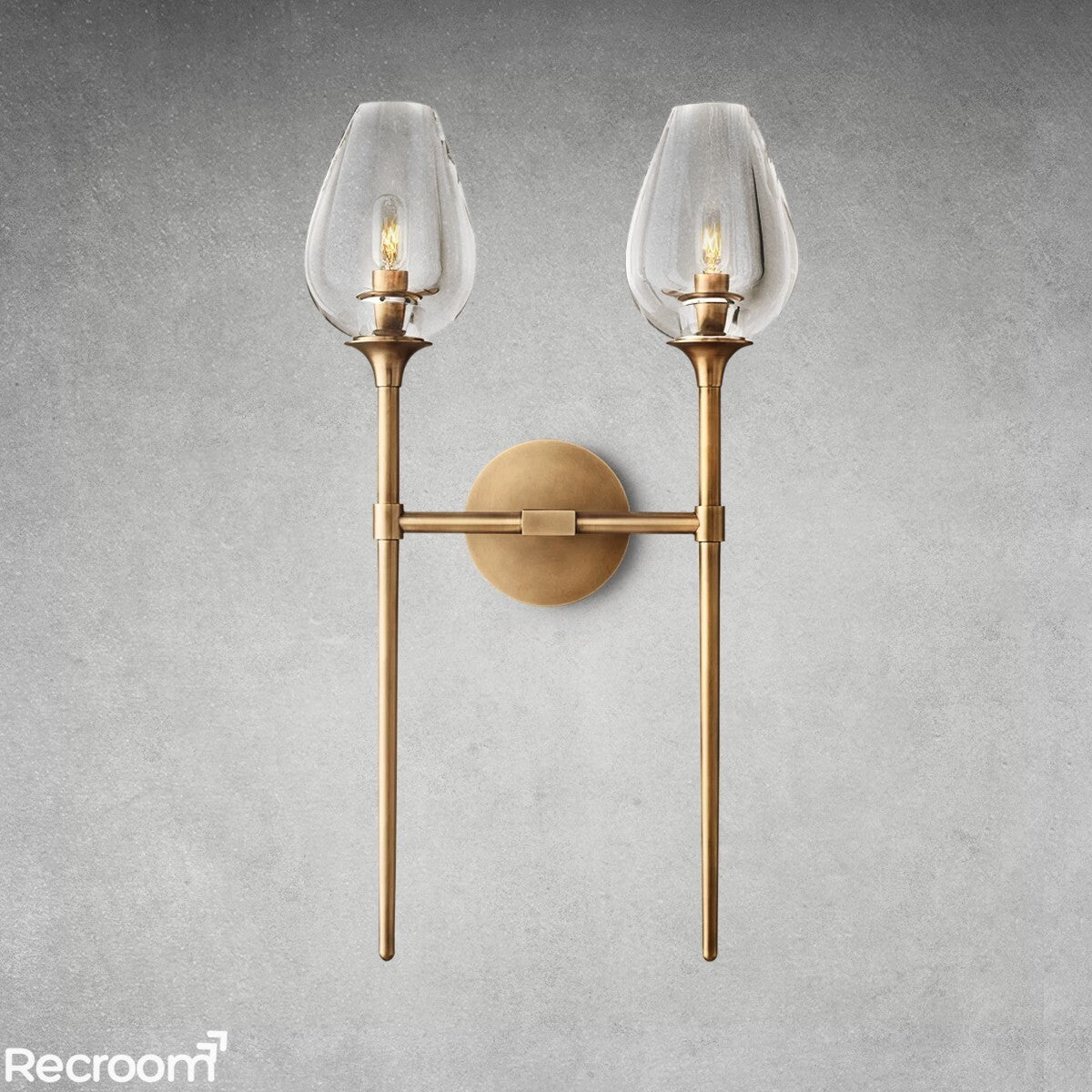 Tuilp Double Sconce 14"