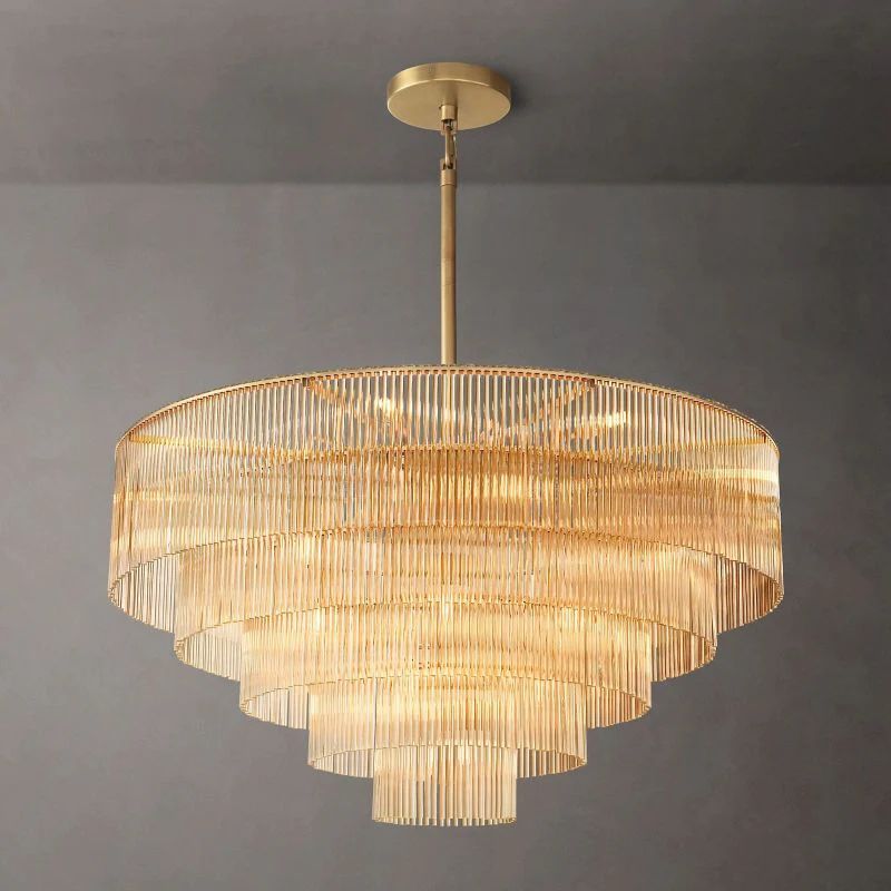 Lumarra Round Chandelier 50" For Living Room