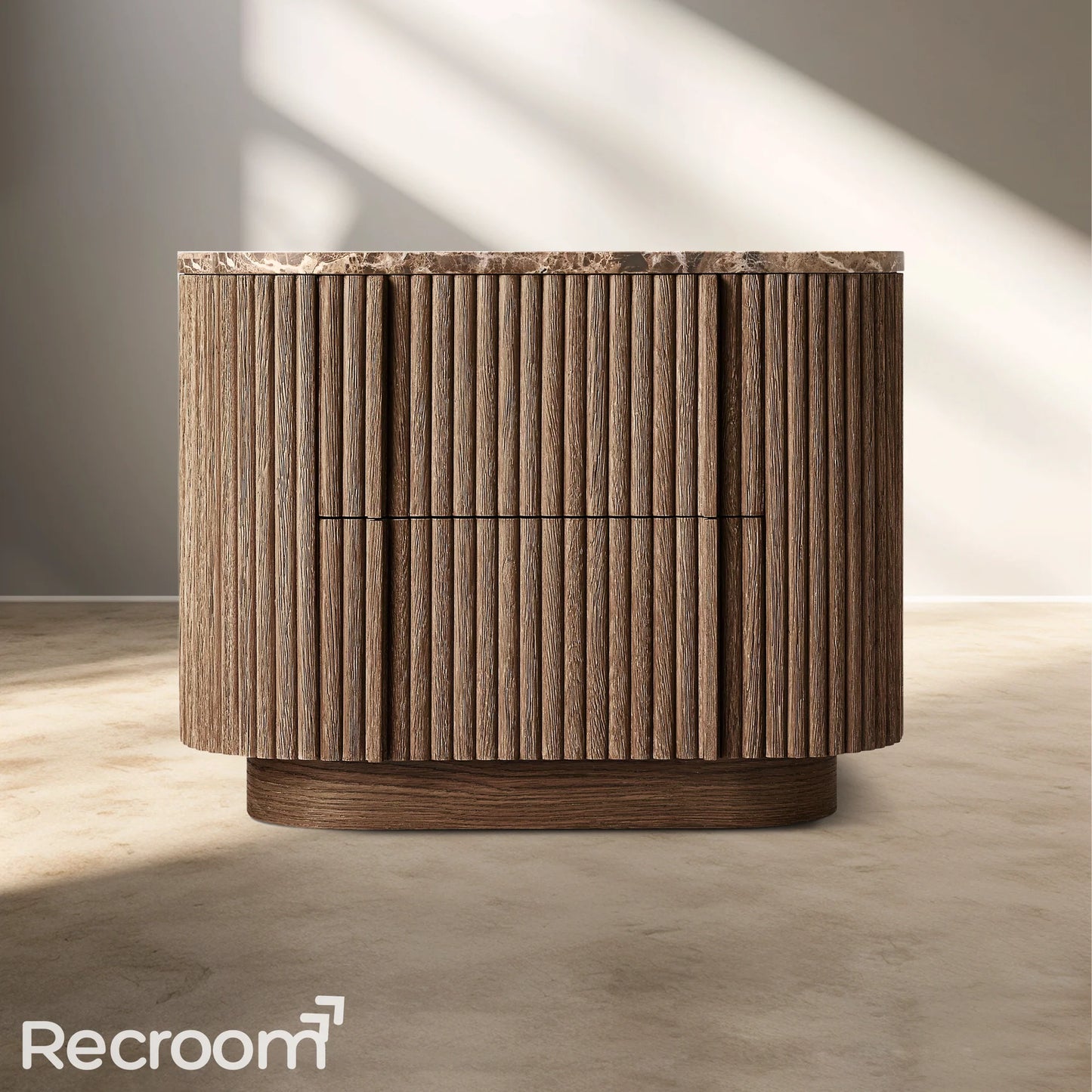 Muelholland Emperador Closed Nightstand