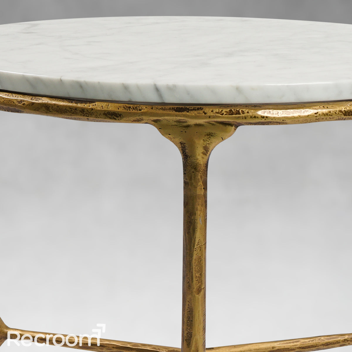 Thaddeo Marble Round Side Table 3 Leg