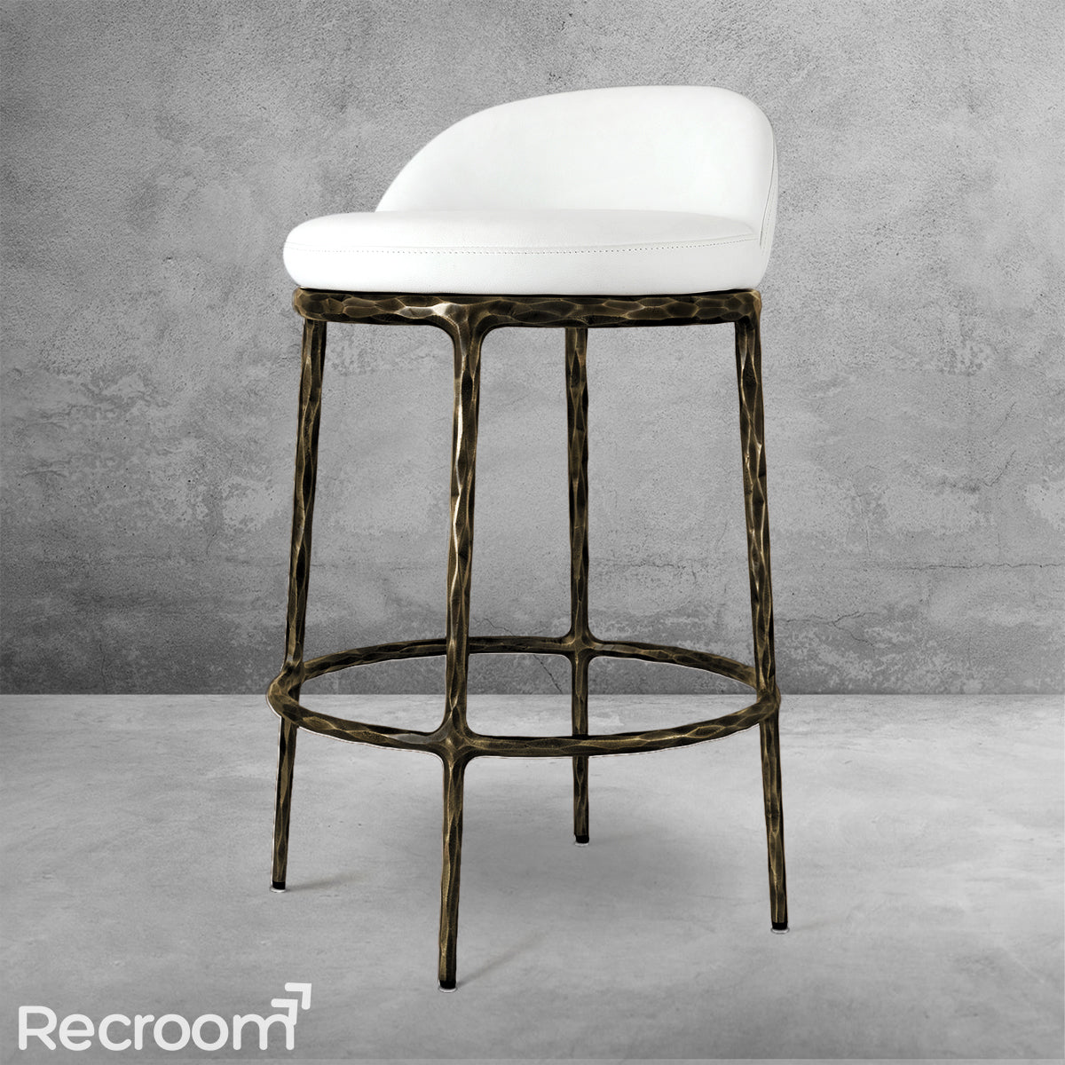 Thaddeo Fabric Swivel Bar & Counter Stool