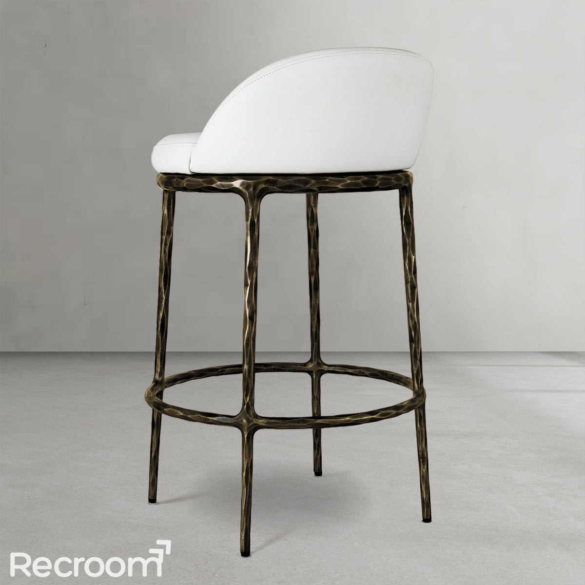 Thaddeo Fabric Swivel Bar & Counter Stool