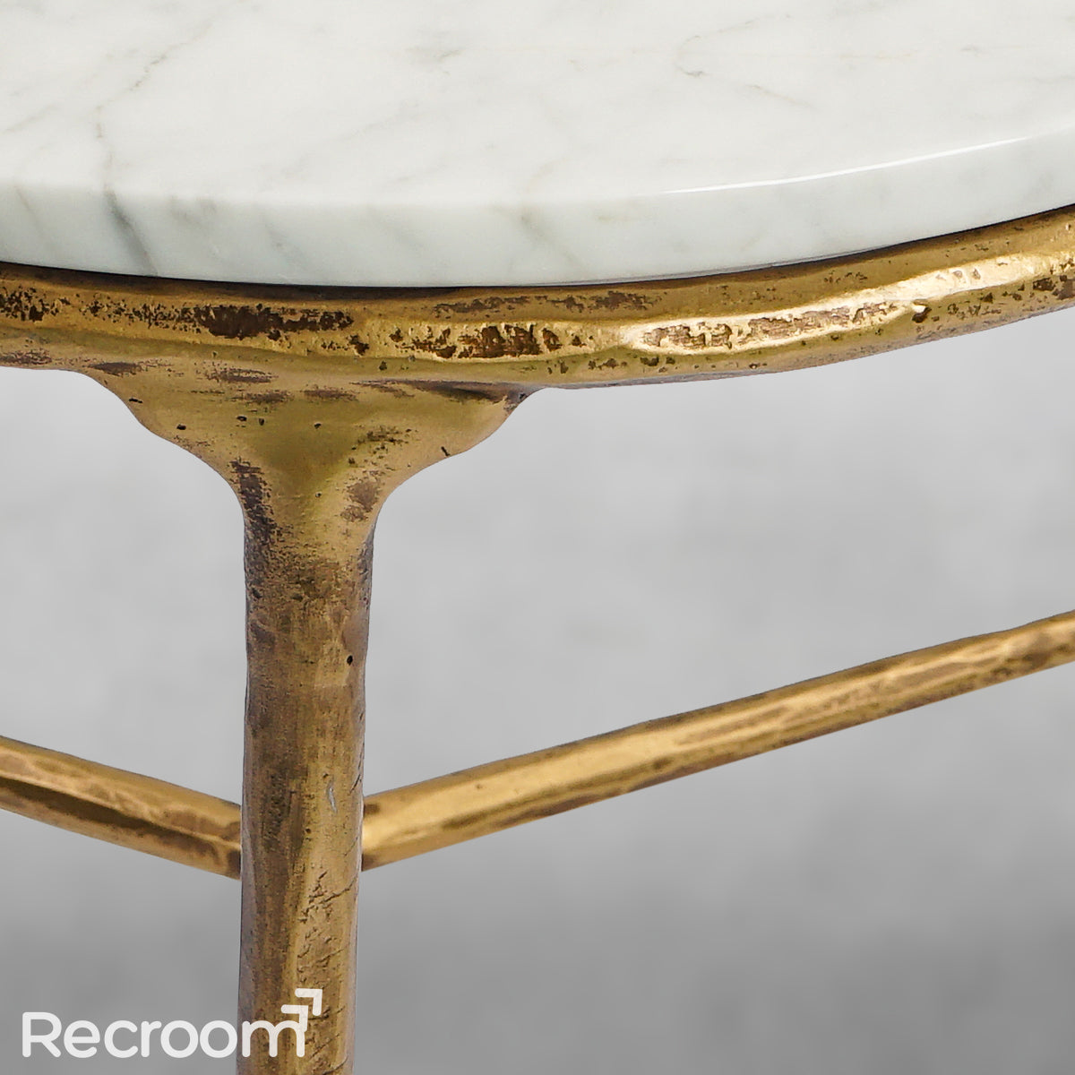 Thaddeo Marble Round Side Table 3 Leg