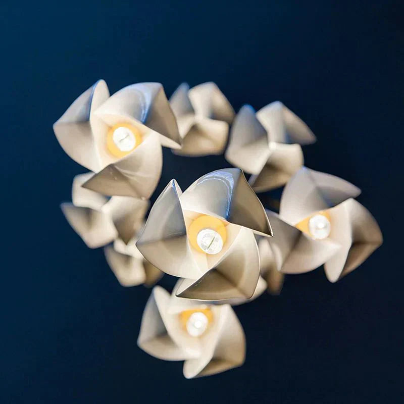Bloom Ceramic Chandelier Light