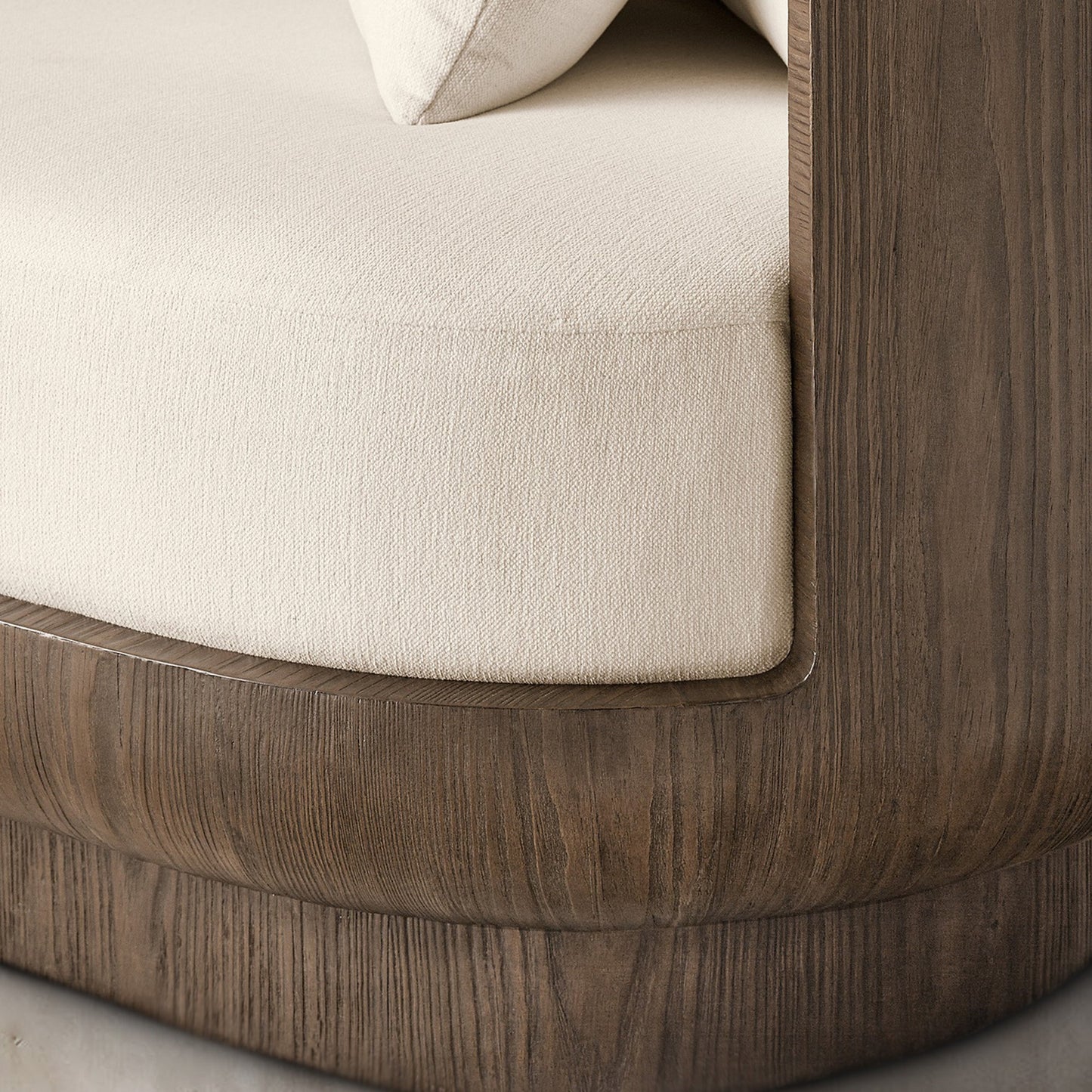 Cira Fabric Right-Arm Daybed