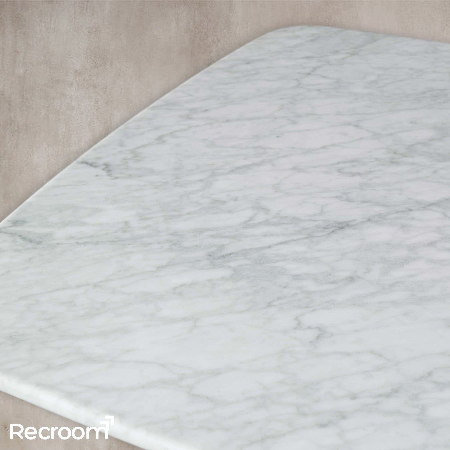 San Germani Stone Coffee Table with Clement Base