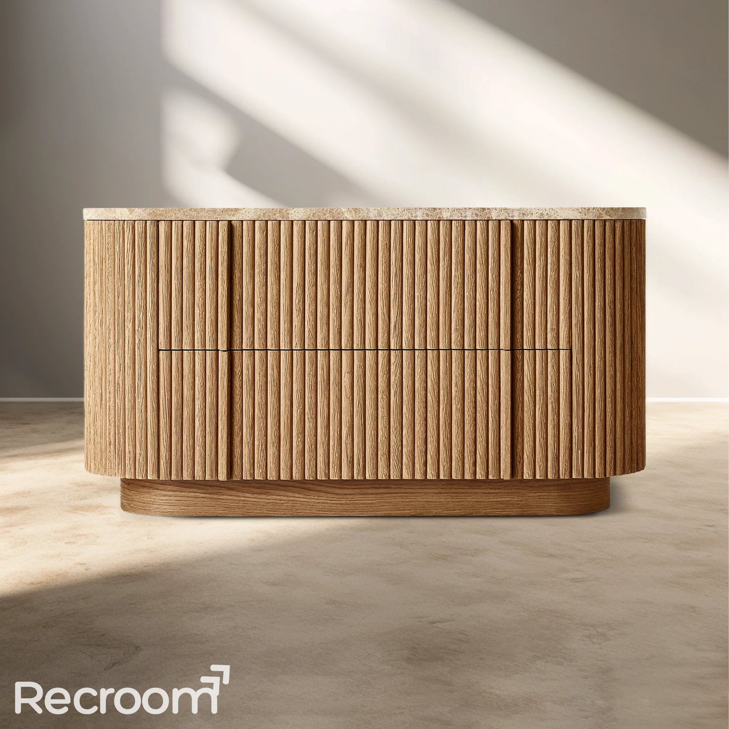 Muelholland Emperador Closed Nightstand