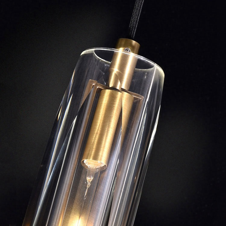 Crystal Pendant Shad Wall Sconce For Dinner Room