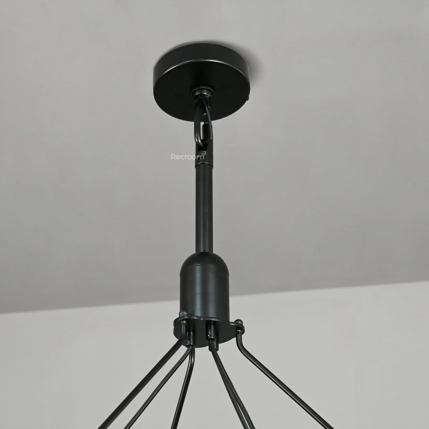 Caminon Vintage Filament Two-Tier Chandelier 63"